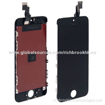 3-in-1 Touch Pad/LCD Frame Assemble with Original Material Digitizer Assembly, for iPhone 5C